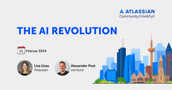Our first Atlassian Community Event in Frankfurt - The possibilities of Atlassian AI