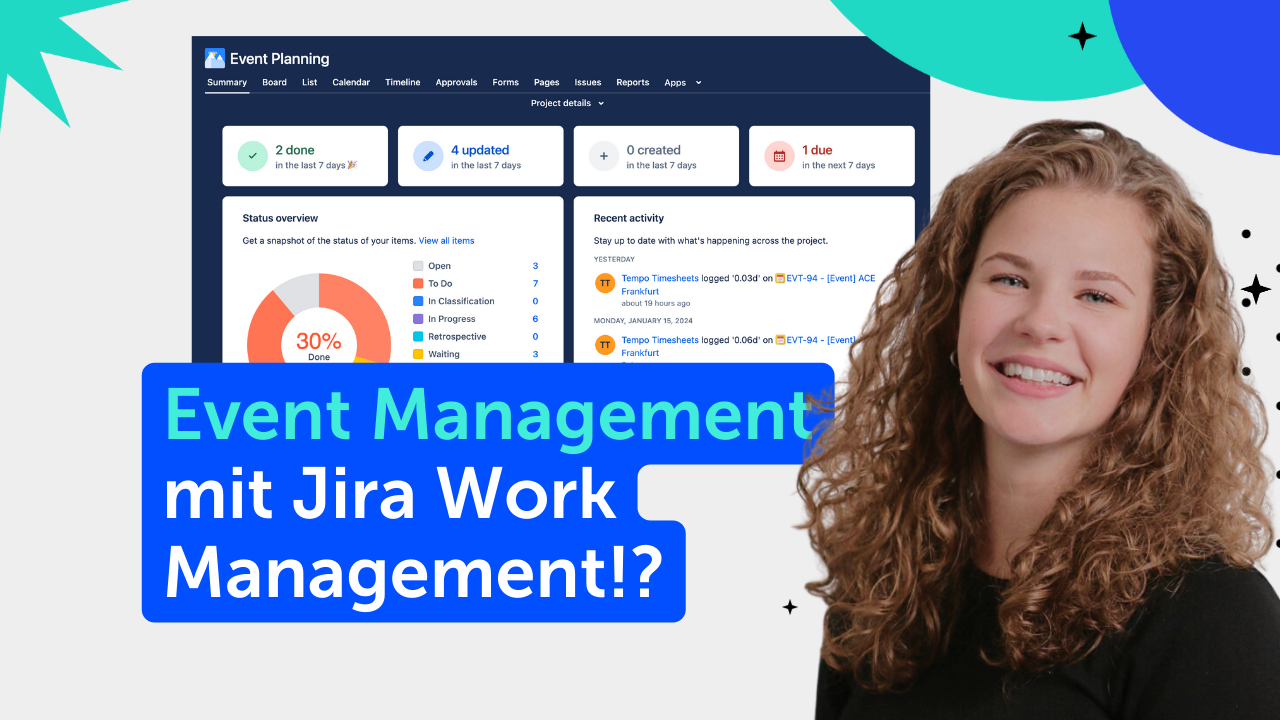So geht Event-Planung mit Jira Work Management!