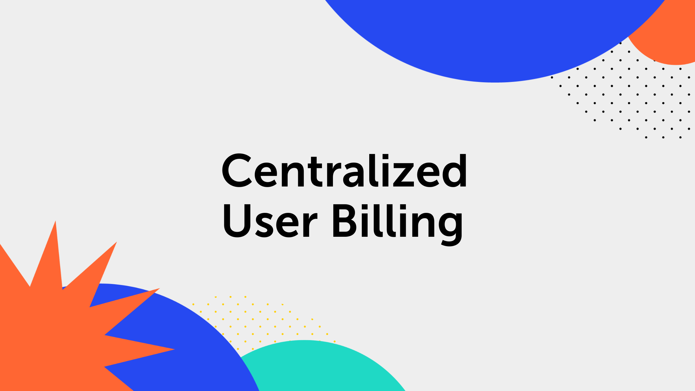Centralized User Billing in the Atlassian Cloud